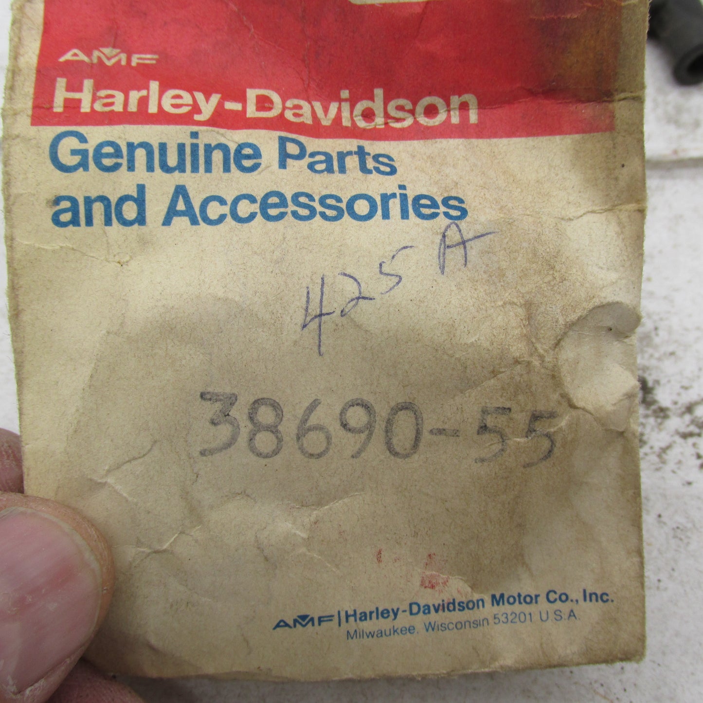 Lot of 2 Harley-Davidson OEM NOS K-Model Sportster Cable Oiler Boots 3