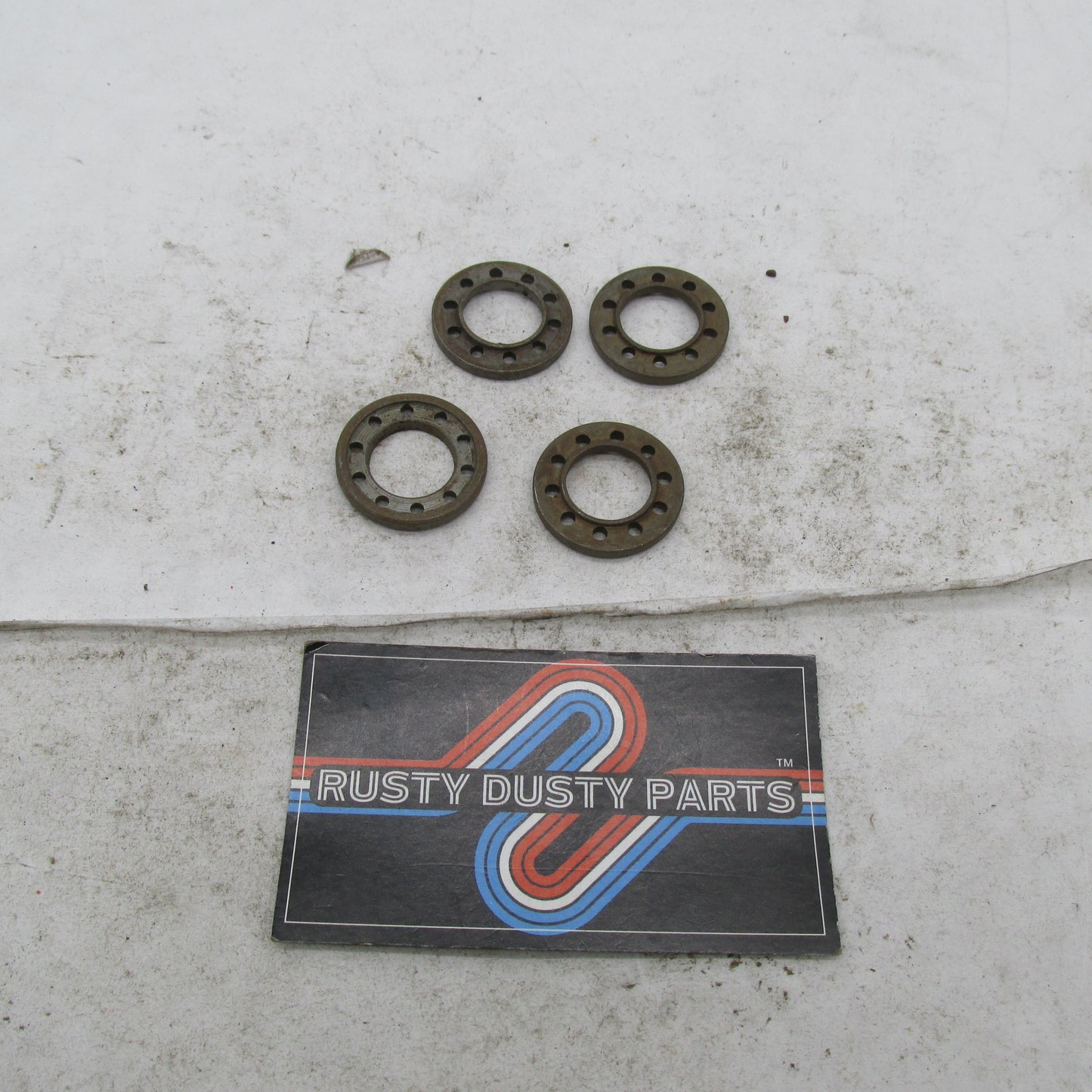 Lot of 4 Harley Davidson NOS Front Fork Damper Tube Retaining Rings 46