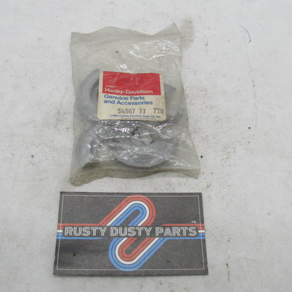 Lot of 5 Harley Davidson Genuine NOS Upper Shock Spring Retainers 5456