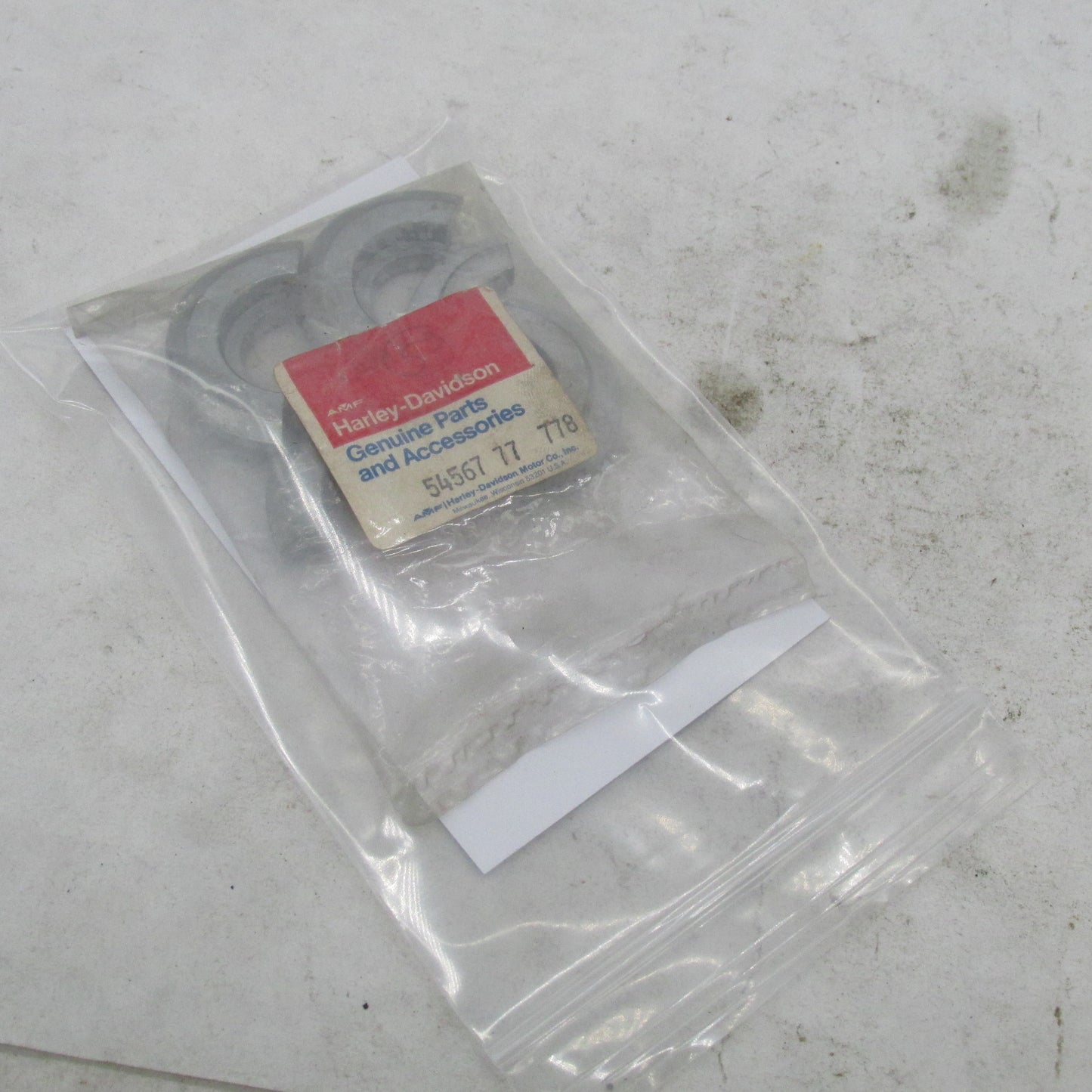 Lot of 5 Harley Davidson Genuine NOS Upper Shock Spring Retainers 5456