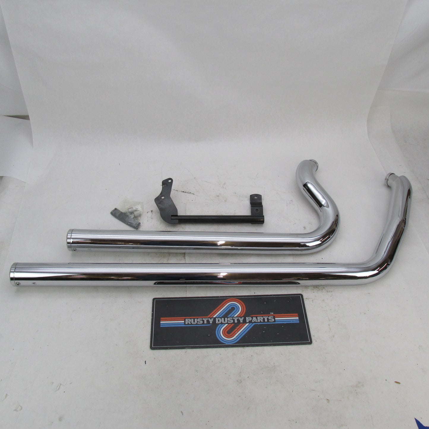 SuperTrapp EUC 91-05 Harley Dyna Mean Mothers Chrome Exhaust System 13