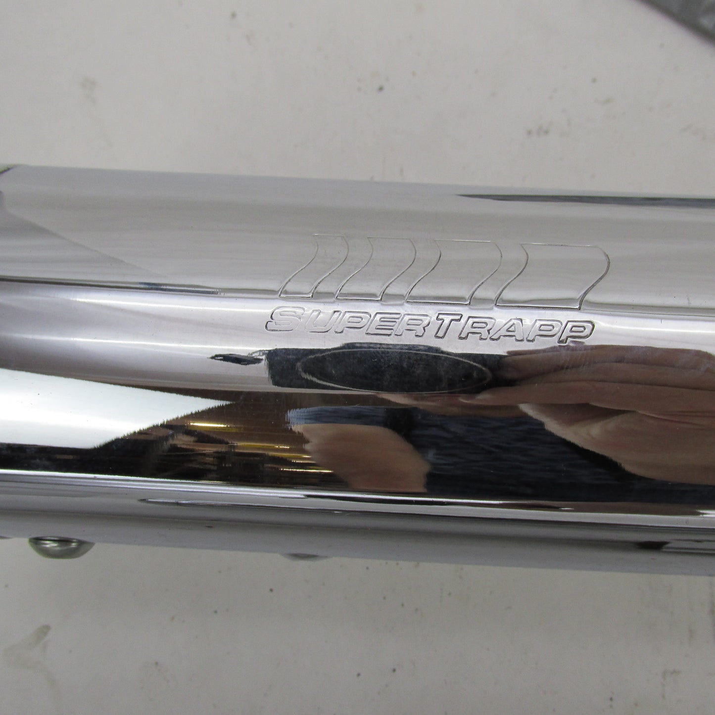 SuperTrapp EUC 91-05 Harley Dyna Mean Mothers Chrome Exhaust System 13
