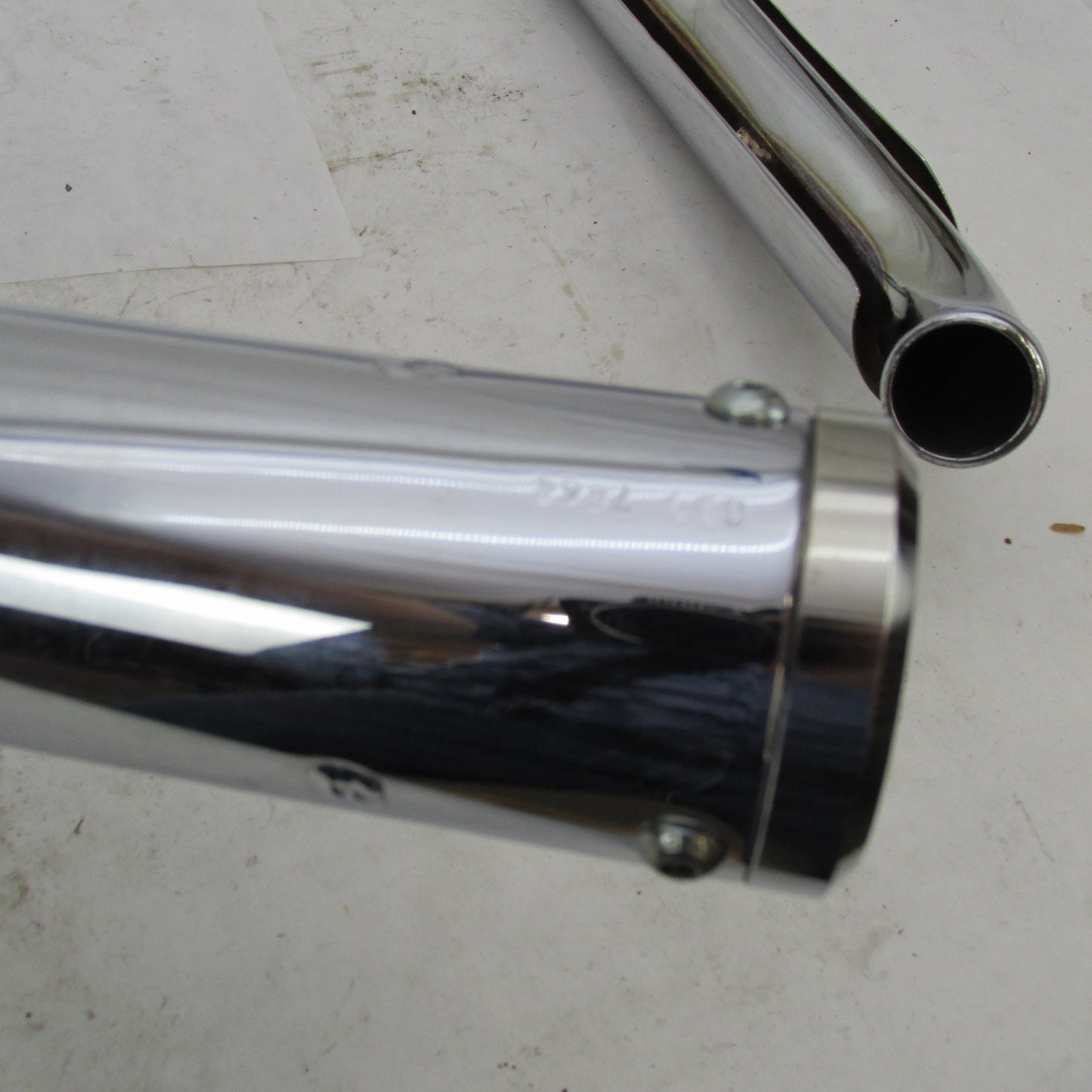 SuperTrapp EUC 91-05 Harley Dyna Mean Mothers Chrome Exhaust System 13