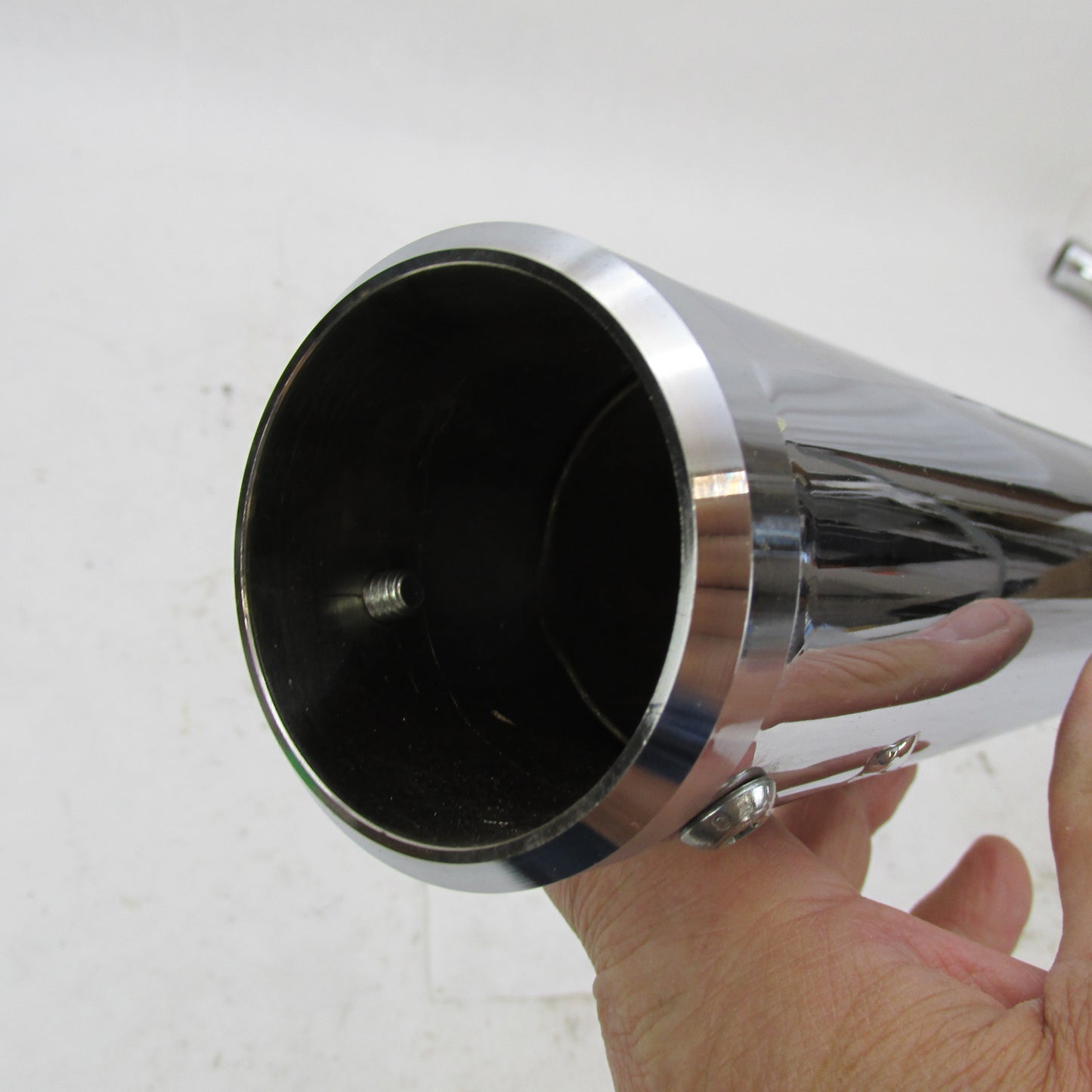 SuperTrapp EUC 91-05 Harley Dyna Mean Mothers Chrome Exhaust System 13