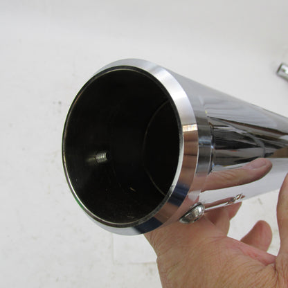 SuperTrapp EUC 91-05 Harley Dyna Mean Mothers Chrome Exhaust System 13