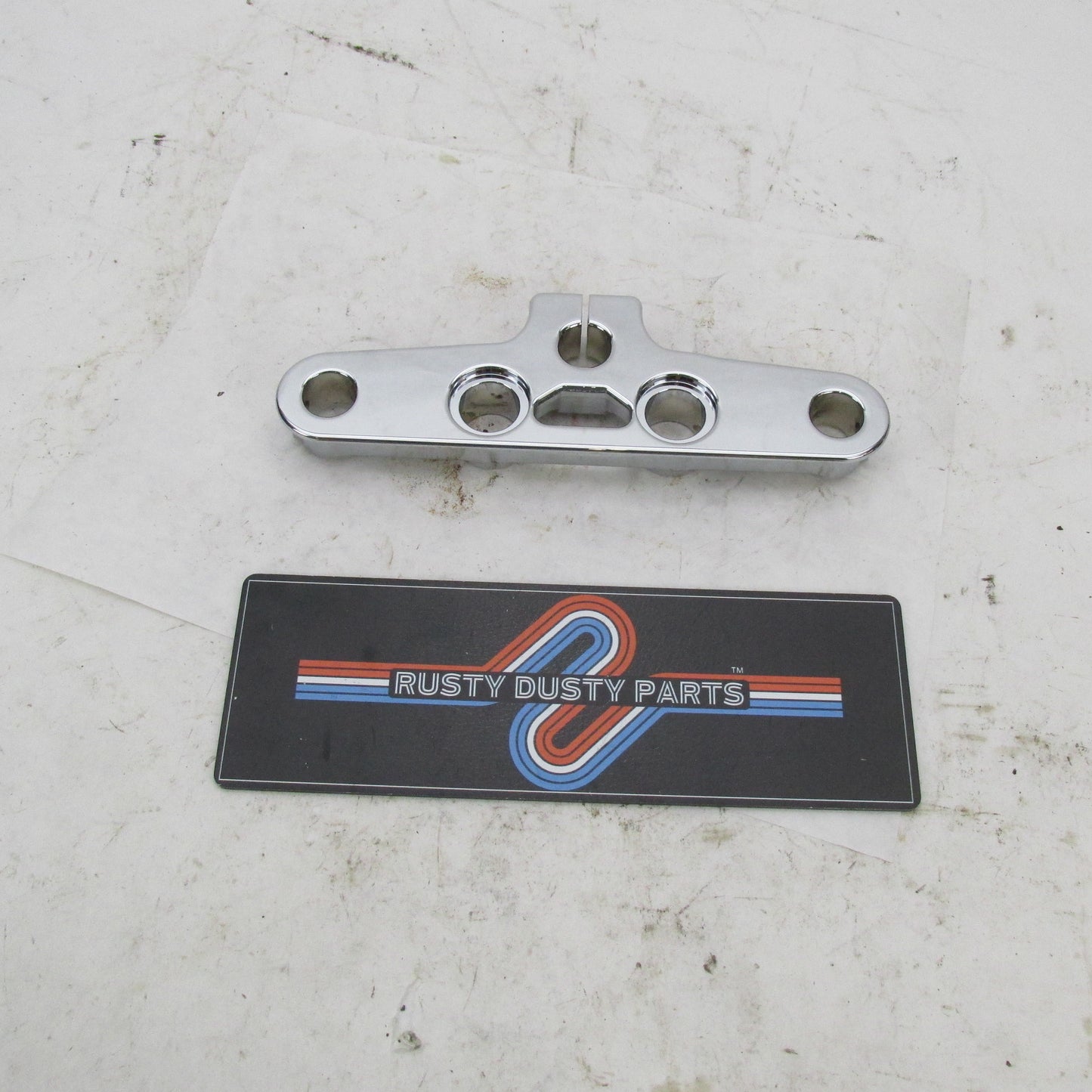 Harley-Davidson OEM Softail 41mm Chrome Upper Triple Tree Clamp 45456-