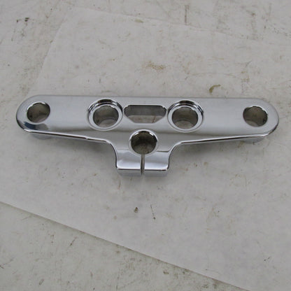 Harley-Davidson OEM Softail 41mm Chrome Upper Triple Tree Clamp 45456-
