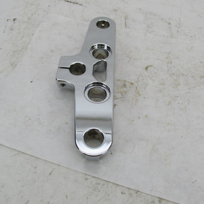 Harley-Davidson OEM Softail 41mm Chrome Upper Triple Tree Clamp 45456-