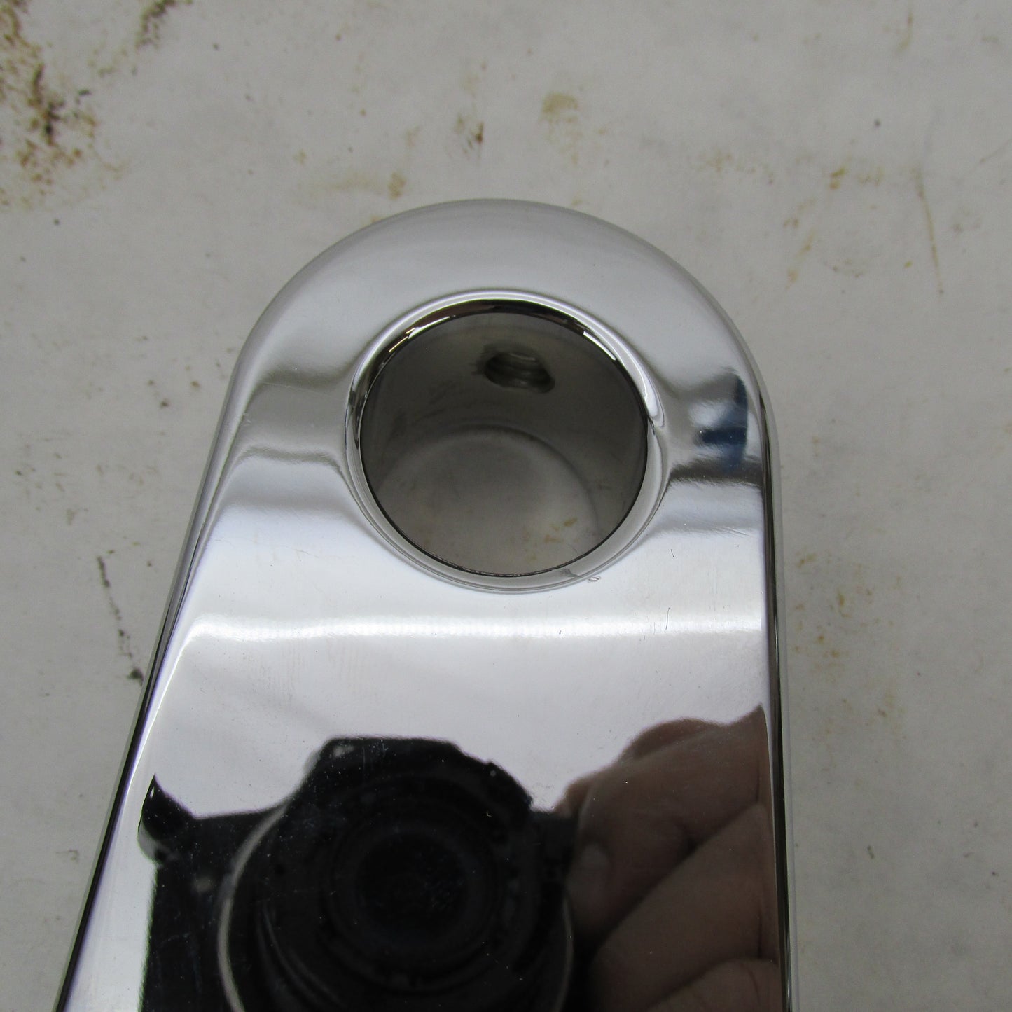 Harley-Davidson OEM Softail 41mm Chrome Upper Triple Tree Clamp 45456-