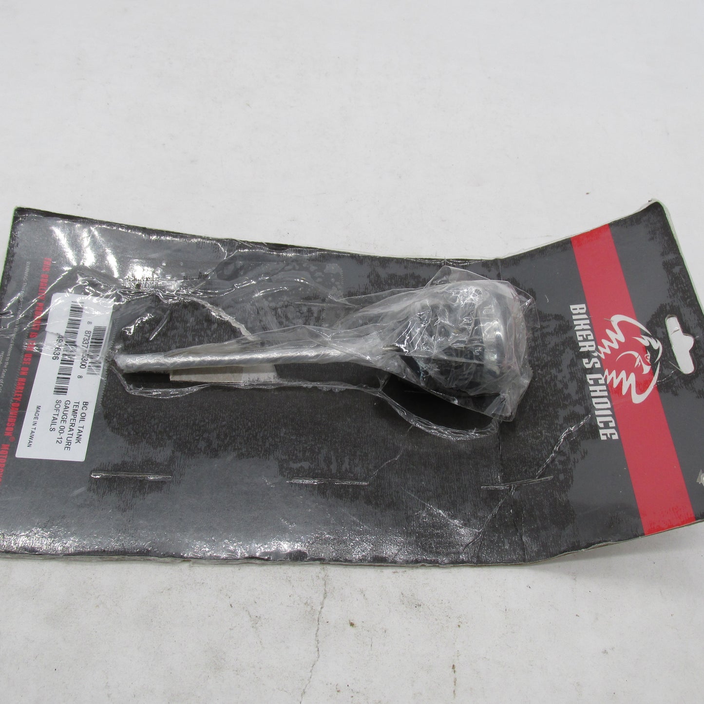 Biker's Choice 00-12 Softail Oil Tank Temp Gauge Dipstick *Damaged* 49