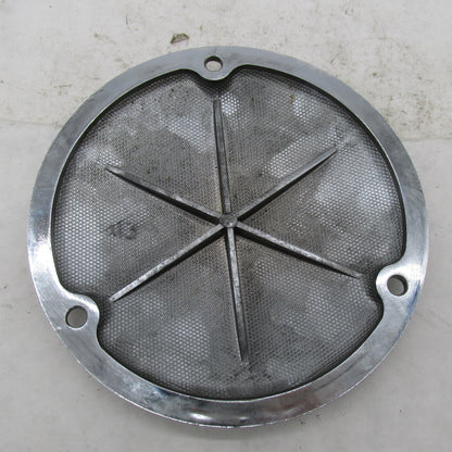 Harley OEM 70-98 Big Twin Chrome Domed 3-Hole Derby Clutch Cover 25392