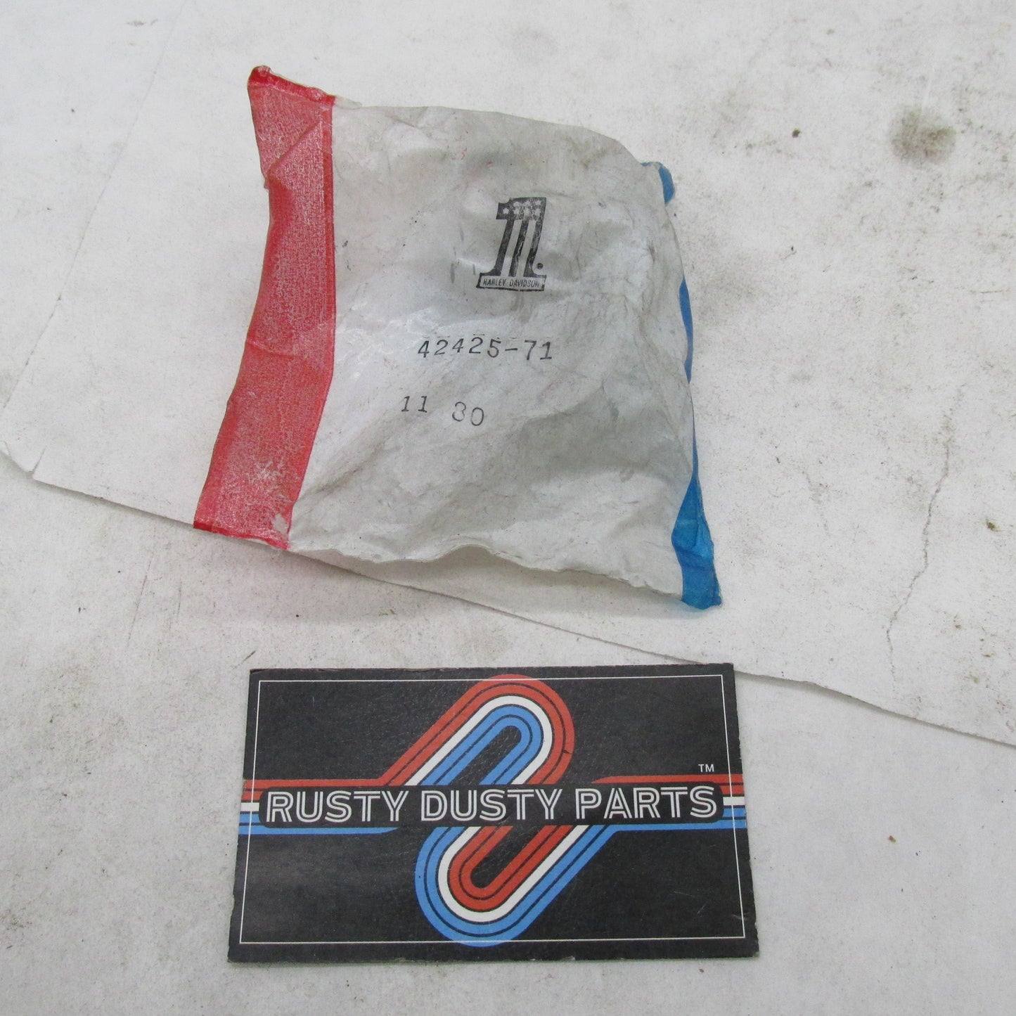 Harley-Davidson OEM 71-79 FX Rear Brake Pedal Return Spring 42425-71