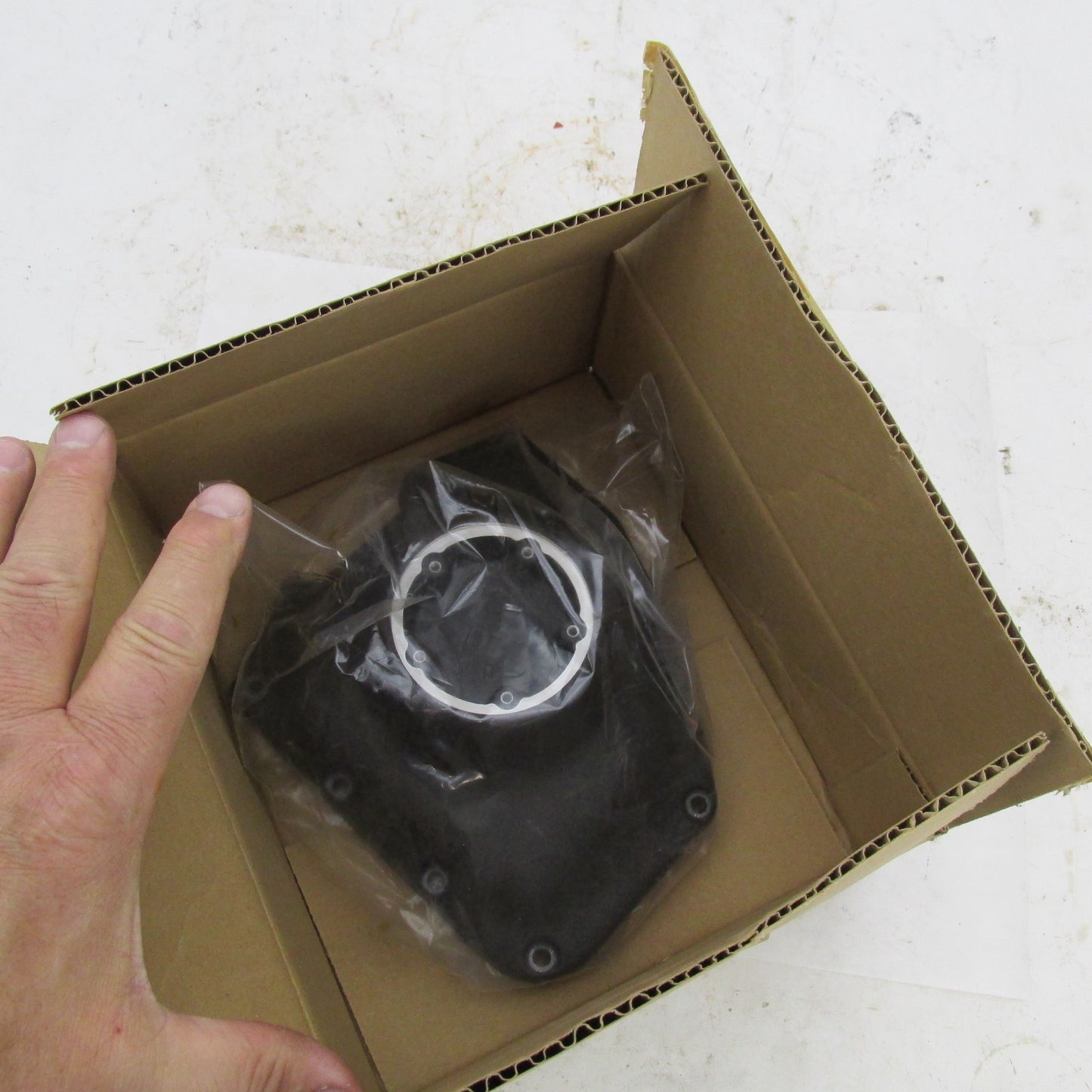 Harley-Davidson OEM 01-17 Twin Cam Wrinkle Black Cam Cover 25362-01