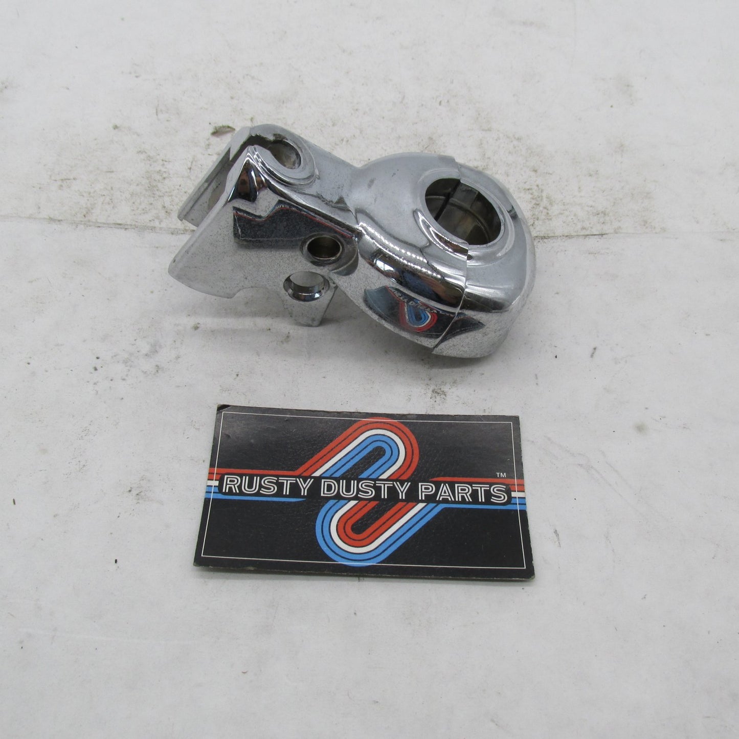 Harley Davidson OEM Chrome Left Clutch Lever Perch Bracket 38608-96