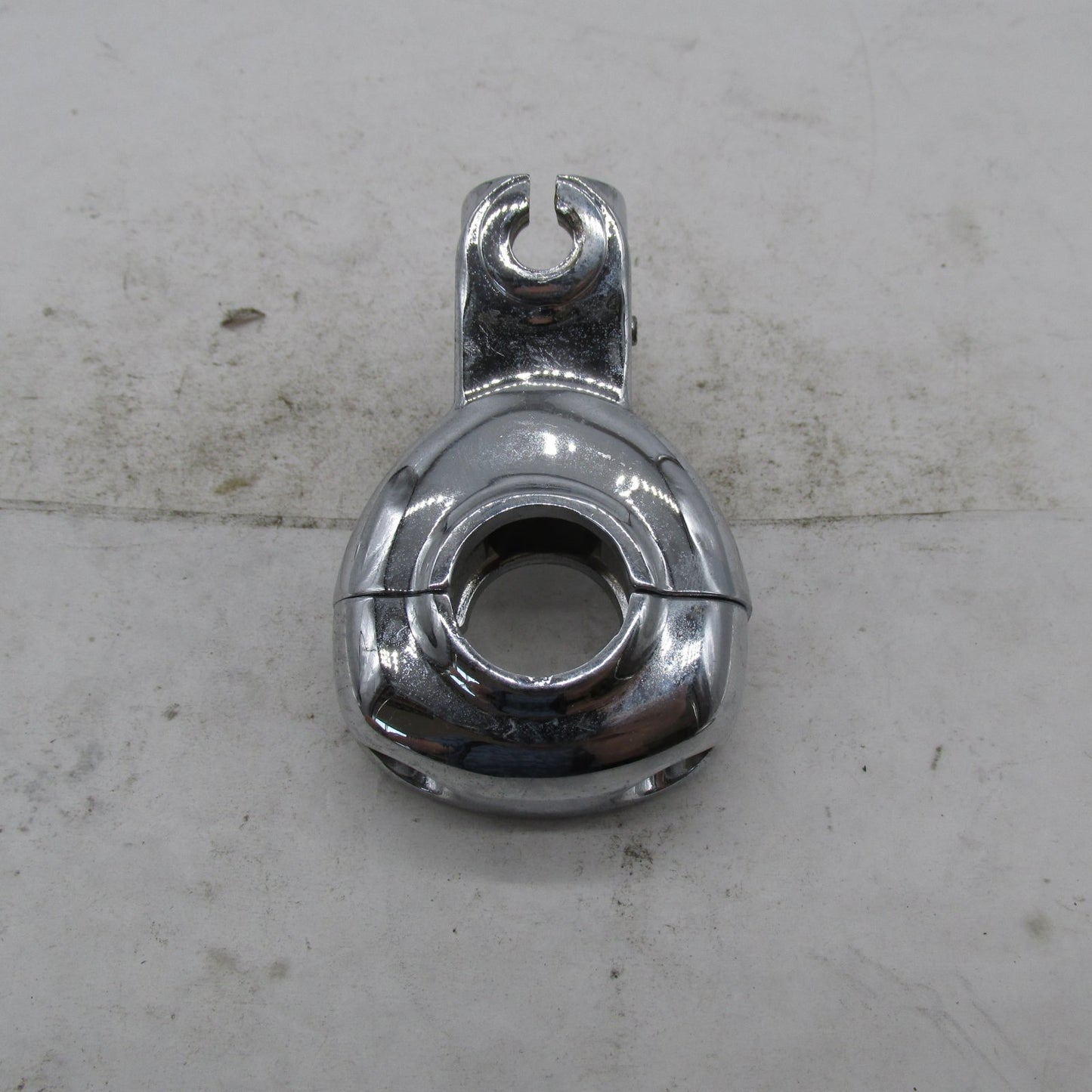 Harley Davidson OEM Chrome Left Clutch Lever Perch Bracket 38608-96