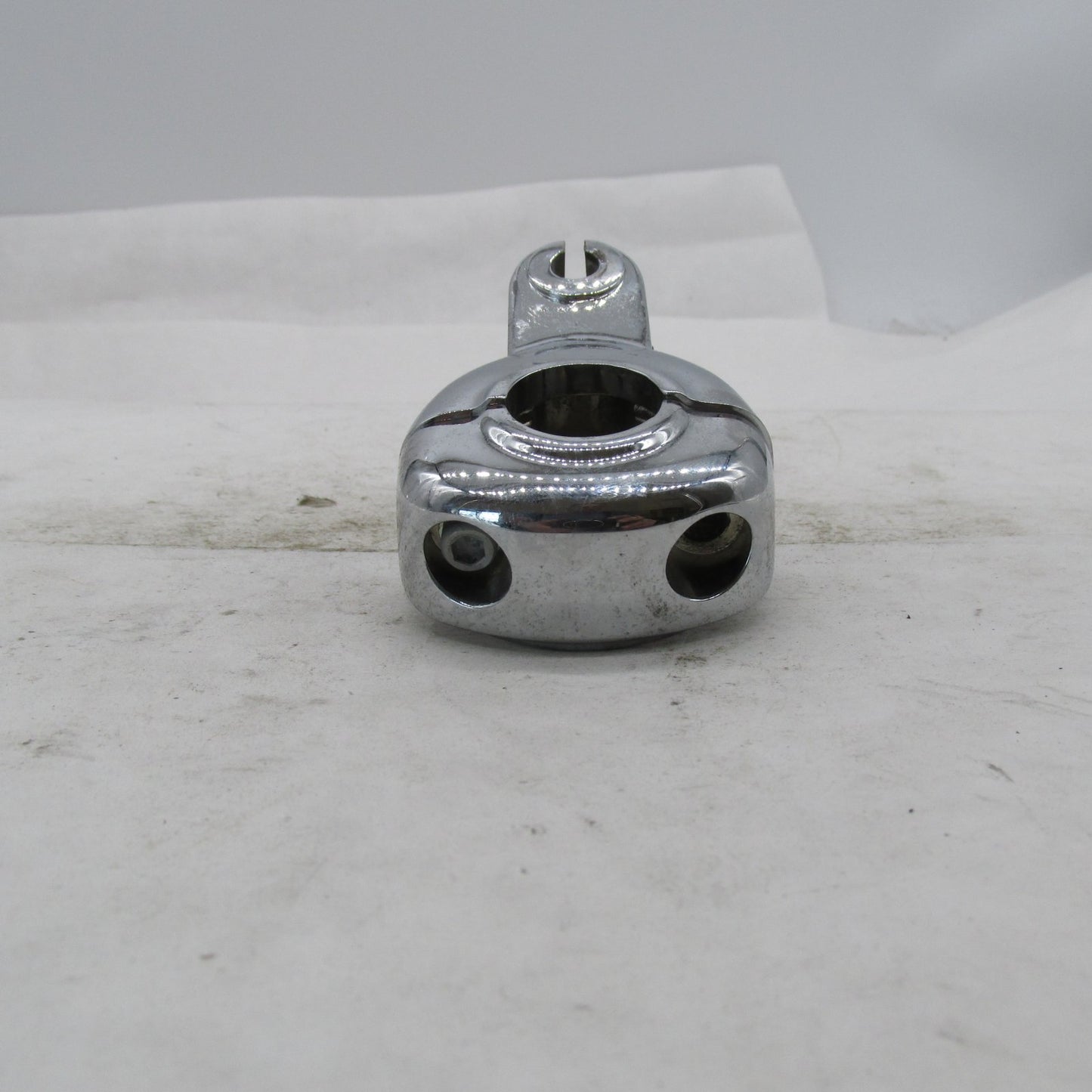 Harley Davidson OEM Chrome Left Clutch Lever Perch Bracket 38608-96