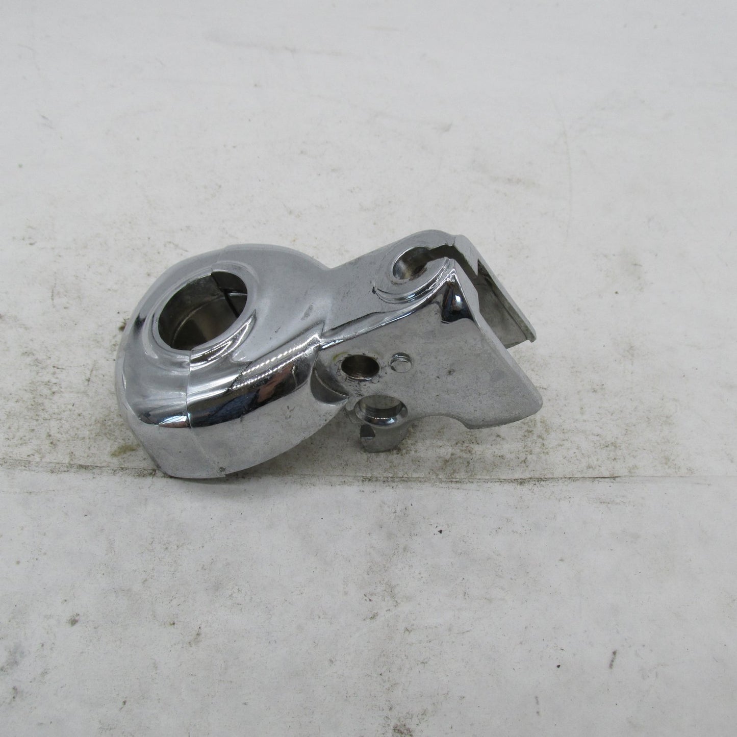 Harley Davidson OEM Chrome Left Clutch Lever Perch Bracket 38608-96