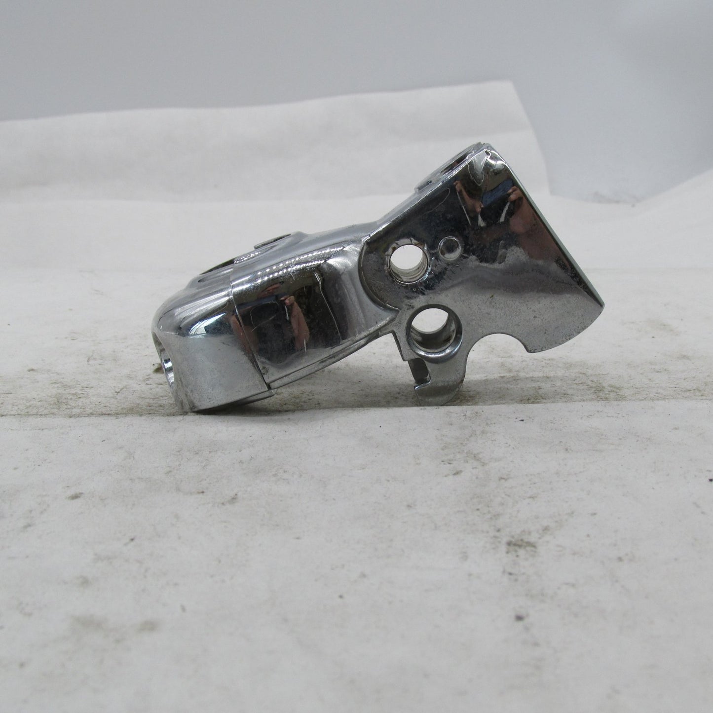 Harley Davidson OEM Chrome Left Clutch Lever Perch Bracket 38608-96