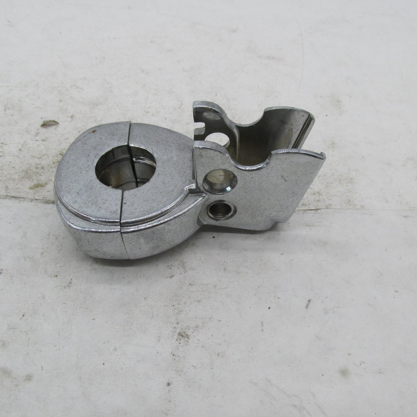 Harley Davidson OEM Chrome Left Clutch Lever Perch Bracket 38608-96