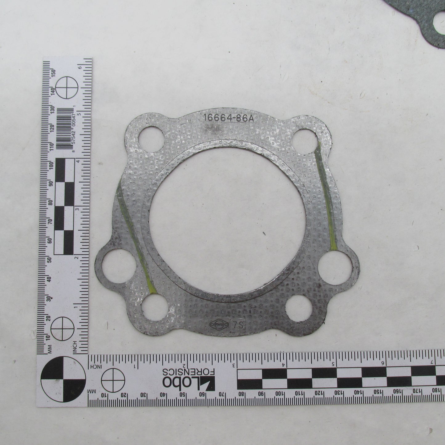 Lot of 7 Harley Davidson Genuine NOS Cylinder Head Gaskets 16664-86B