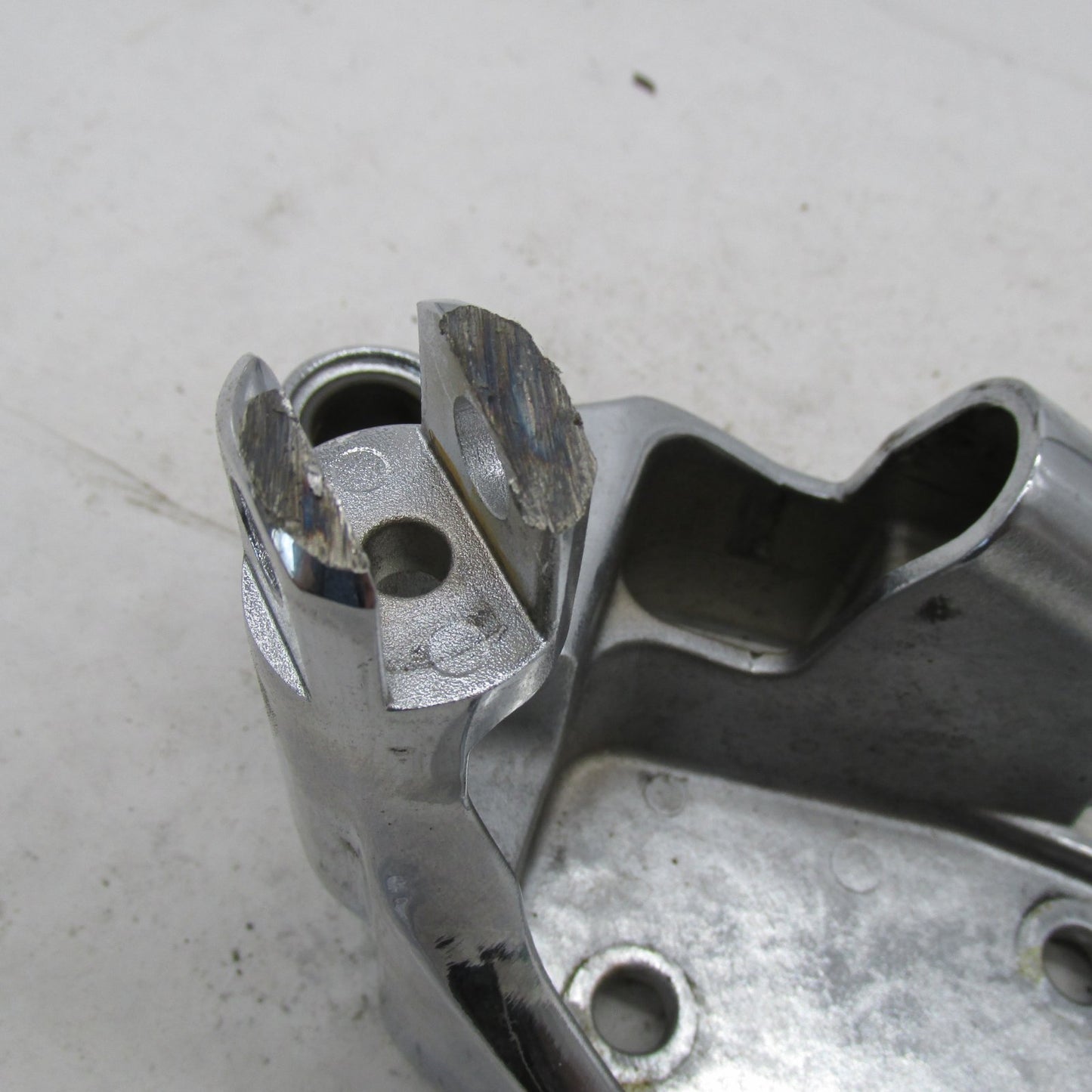 Harley OEM 00-06 FX Softail Chrome Left Shifter Forward Control Bracke