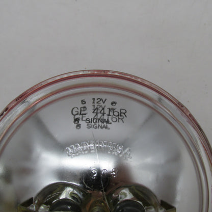 Pair of Harley Davidson Genuine NOS Red Sealed Pursuit Lamps Set 6872