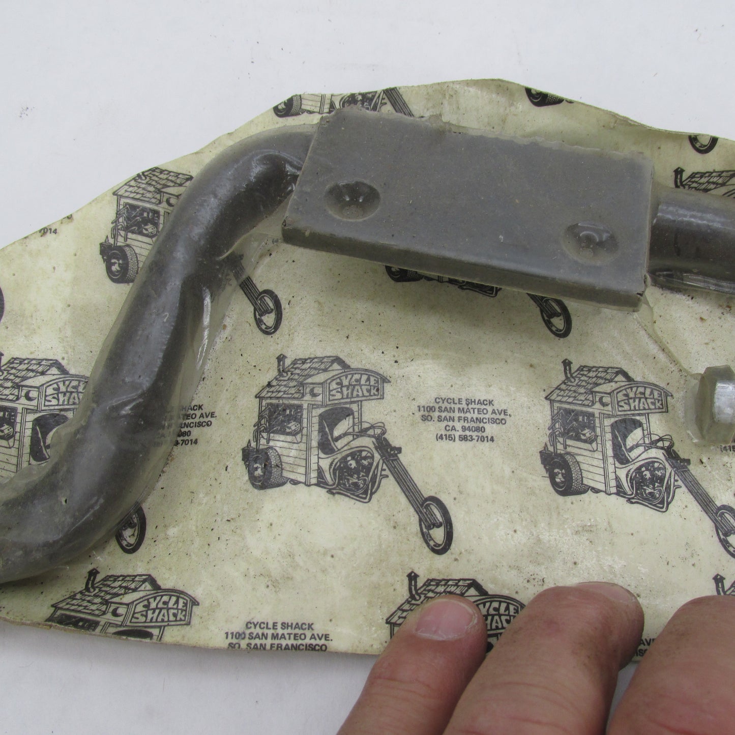 Vintage Cycle Shack OEM NOS Exhaust Muffler Hanger Bracket Support Mou