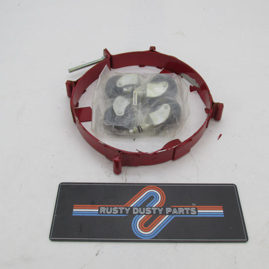 Harley Davidson OEM NOS Red 5 Gallon Bucket Stand w/ Wheels 99913-93