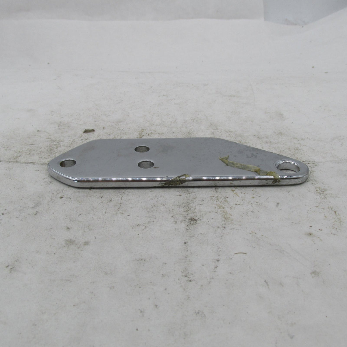 Pair of Harley Davidson OEM Chrome Footrest Mounting Plate 49354-01