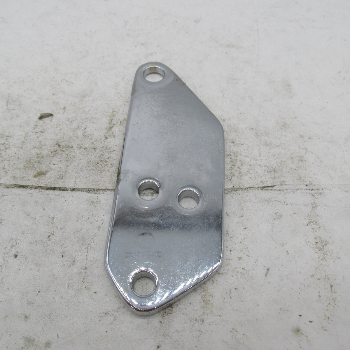 Pair of Harley Davidson OEM Chrome Footrest Mounting Plate 49354-01