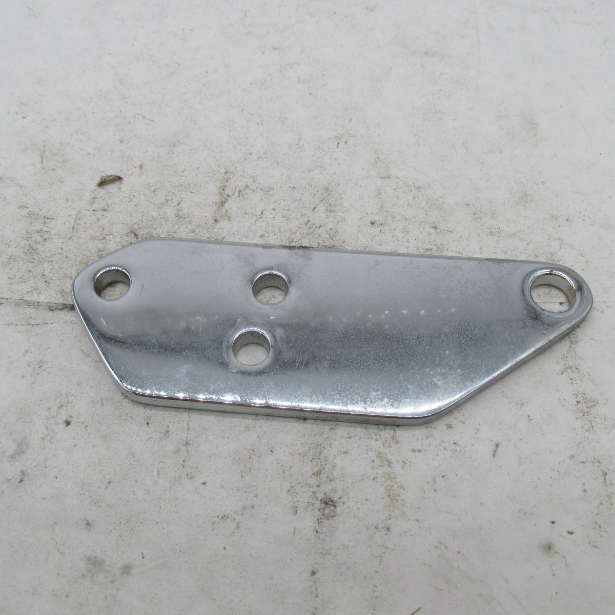 Pair of Harley Davidson OEM Chrome Footrest Mounting Plate 49354-01