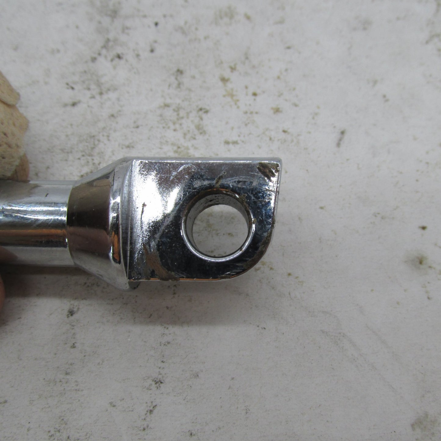 Harley Davidson OEM Chrome 3" Footpeg Support Mongoose Crash Bar XL XR