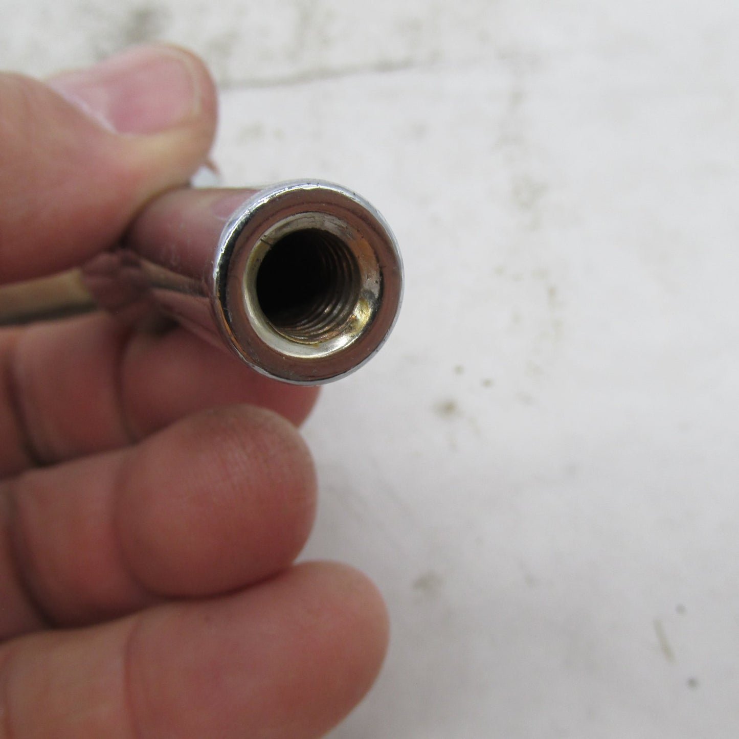 Harley Davidson OEM Chrome 3" Footpeg Support Mongoose Crash Bar XL XR