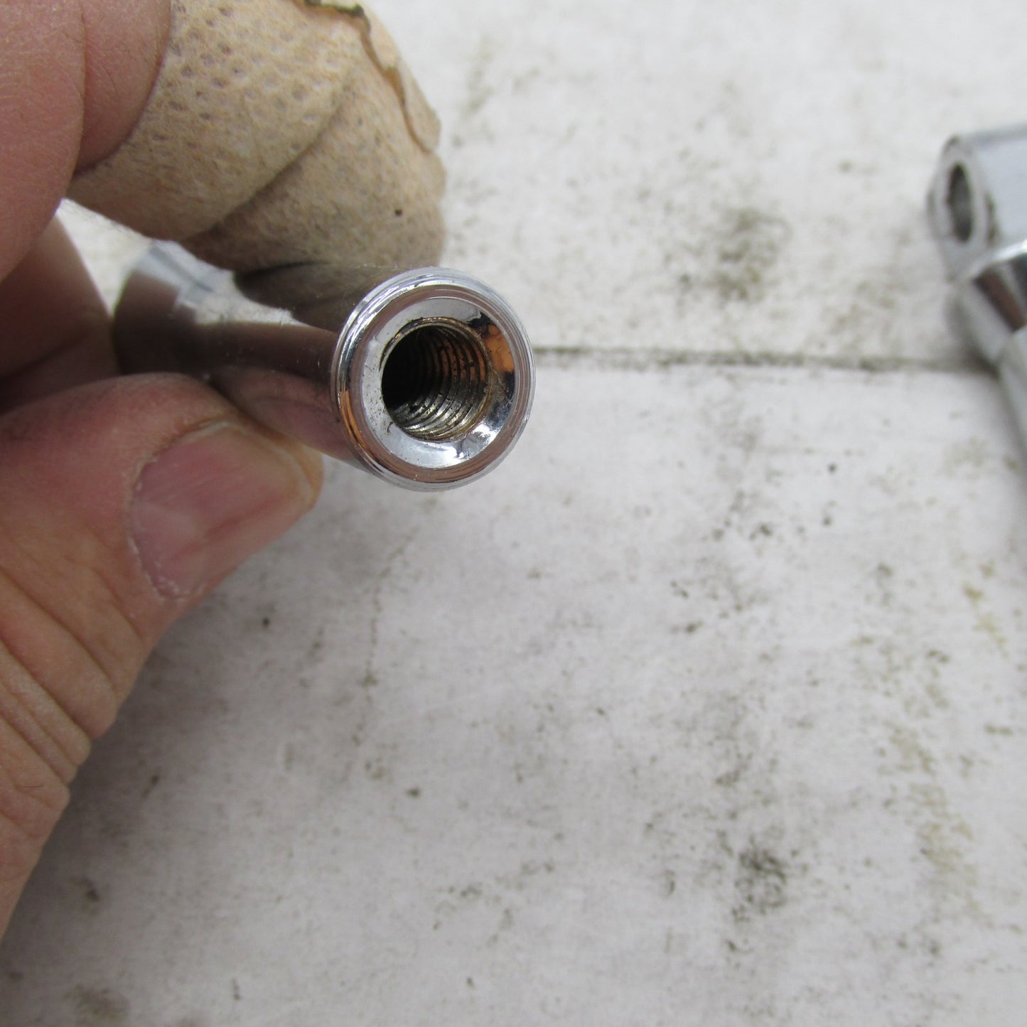 Harley Davidson OEM Chrome 3" Footpeg Support Mongoose Crash Bar XL XR