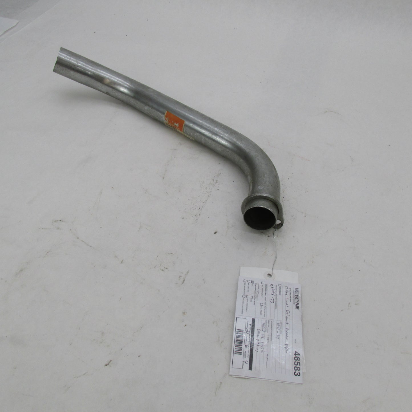 Harley OEM NOS Shovelhead FX Super Glide Low Rider Front Exhaust Pipe