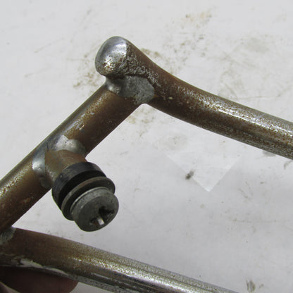 Harley Vintage Twin Tube 18" x 9" Left-Side Saddlebag Guard Rail Crash