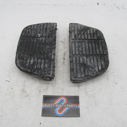 Pair of Harley-Davidson OEM Passenger Floorboard Rubber Inserts 50613-
