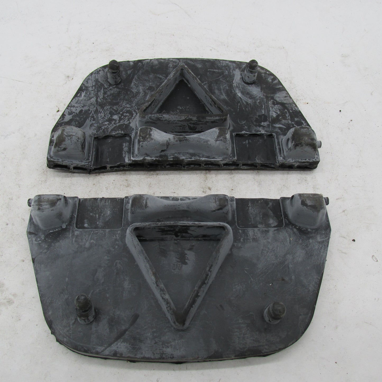 Pair of Harley-Davidson OEM Passenger Floorboard Rubber Inserts 50613-