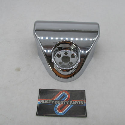 Harley OEM 03-13 Road King FLHR Nacelle Handlebar Riser Cover Chrome 6