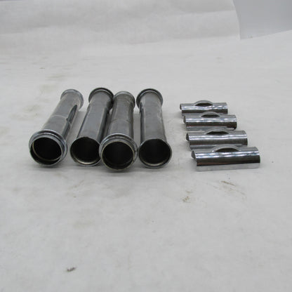 Set of 4 Twincam Harley Davidson Pushrod Tubes + Clips 17939-99 17634-