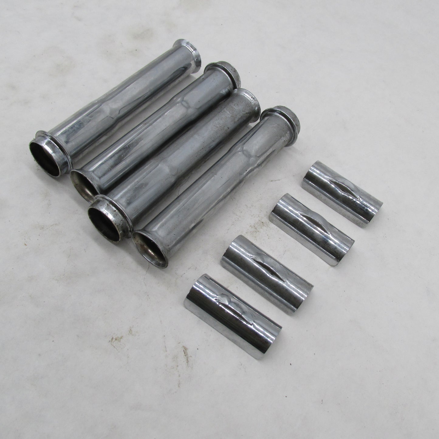 Set of 4 Twincam Harley Davidson Pushrod Tubes + Clips 17939-99 17634-