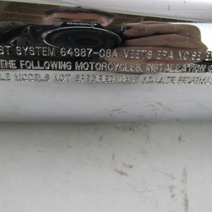 Harley Davidson OEM DYNA FXDF Fat Bob Stock Exhaust System 64705-08B 6