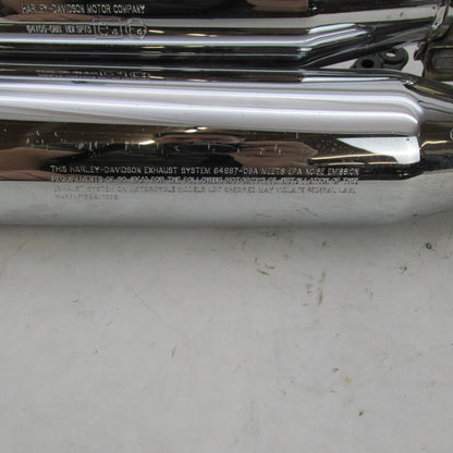Harley Davidson OEM DYNA FXDF Fat Bob Stock Exhaust System 64705-08B 6