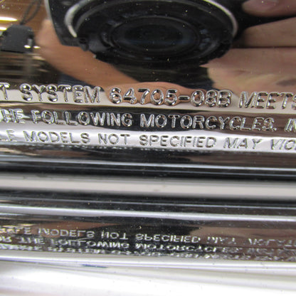 Harley Davidson OEM DYNA FXDF Fat Bob Stock Exhaust System 64705-08B 6