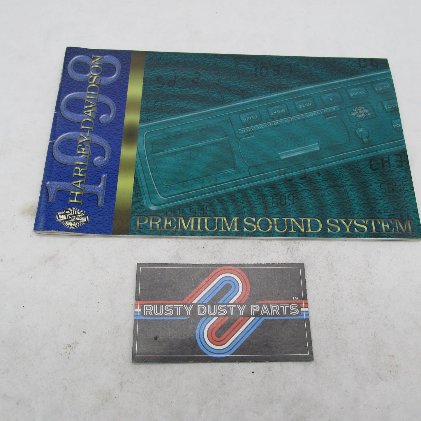 Harley-Davidson Official 1998 Premium Sound System Owner's Manual 9946