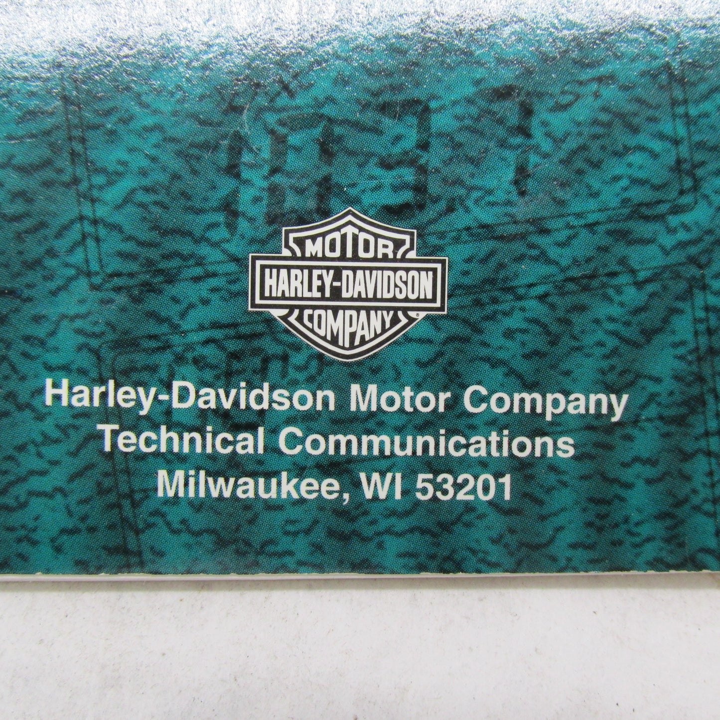 Harley-Davidson Official 1998 Premium Sound System Owner's Manual 9946
