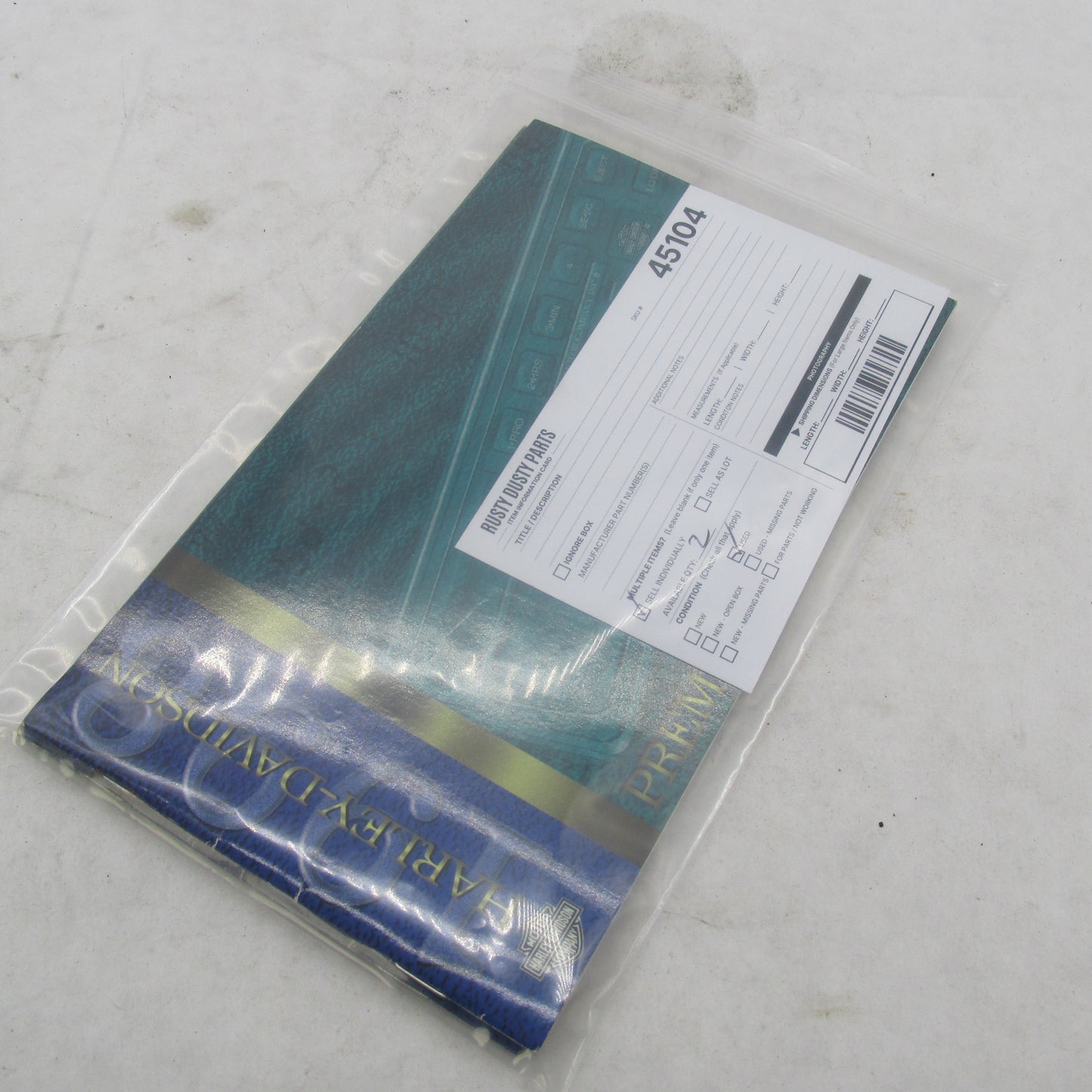 Harley-Davidson Official 1998 Premium Sound System Owner's Manual 9946