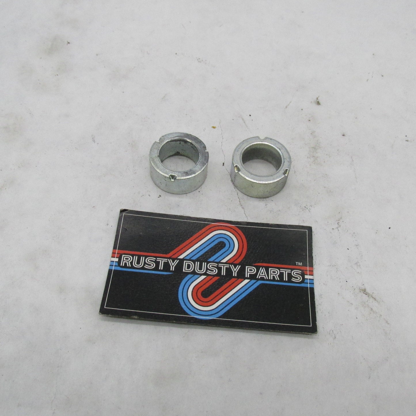 Lot of 2 Harley Davidson Genuine Axle Wheel Spacers 1-1/8 x 3/4 x.518