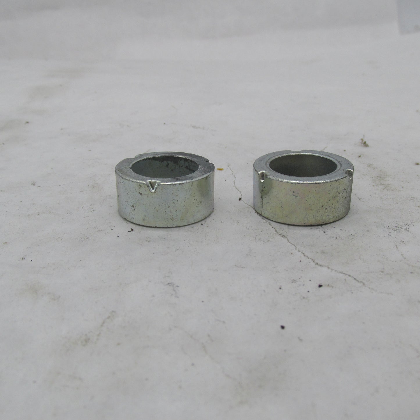 Lot of 2 Harley Davidson Genuine Axle Wheel Spacers 1-1/8 x 3/4 x.518