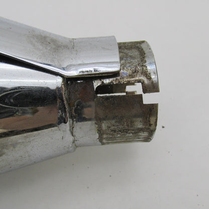 Harley-Davidson OEM Stock CVO Dyna Slash Cut Muffler Chrome 80402-01